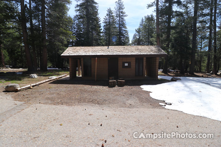 Lake Alpine West Shore Campground Restroom