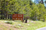 Lake Alpine West Shore Campground Sign