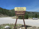 Blue River Campground Sign