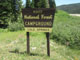 Cold Springs Campground Sign