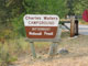 Charles Waters Campground Sign