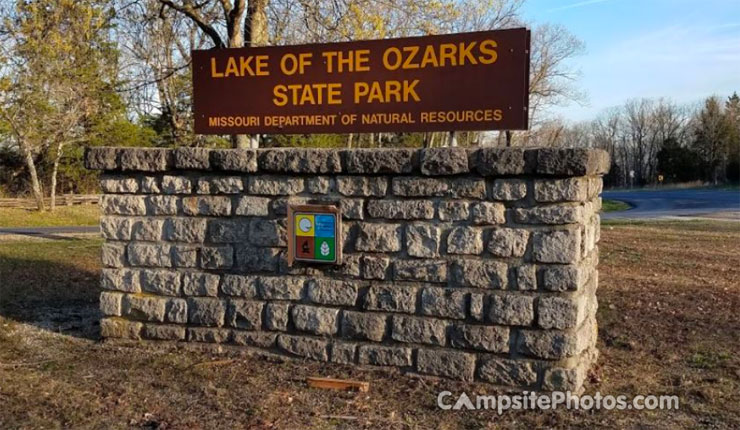 Lake of the Ozarks State Park Sign