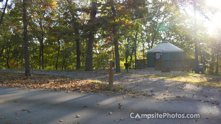 Lake of the Ozarks State Park Yurt 1A