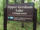 Upper Gresham Lake Sign