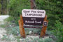 Upper Pine Grove Sign