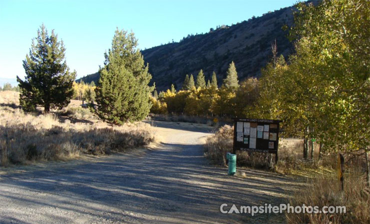 Lundy Canyon Sign - West Entrance