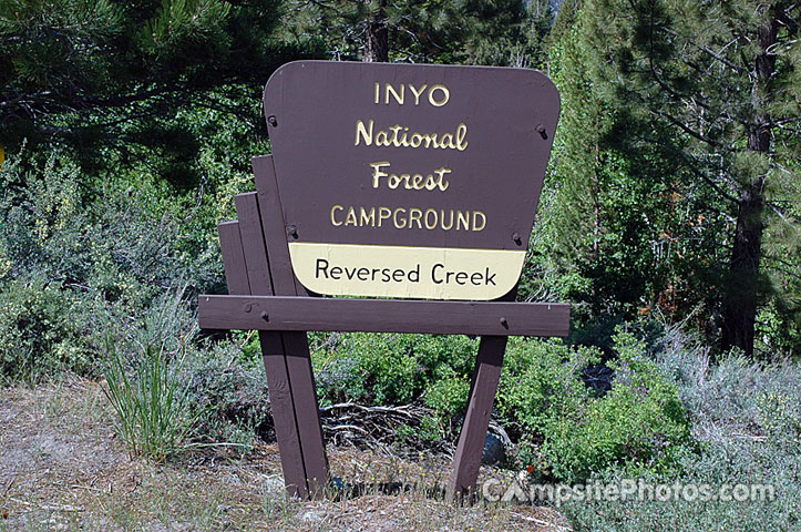 Reversed Creek Sign
