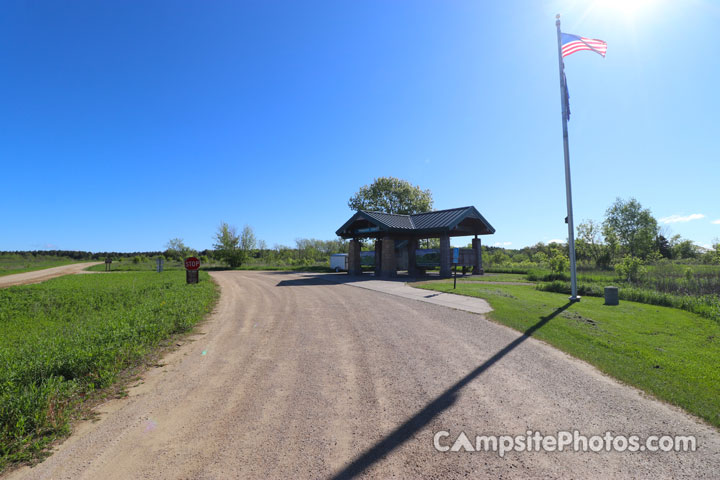 Great River Bluffs State Park Entry Station