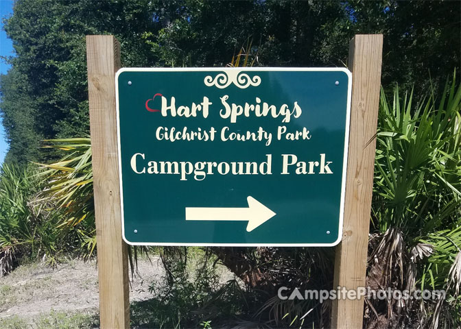 Hart Springs Sign