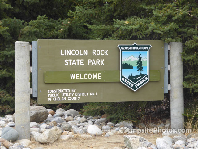 Lincoln Rock State Park Sign