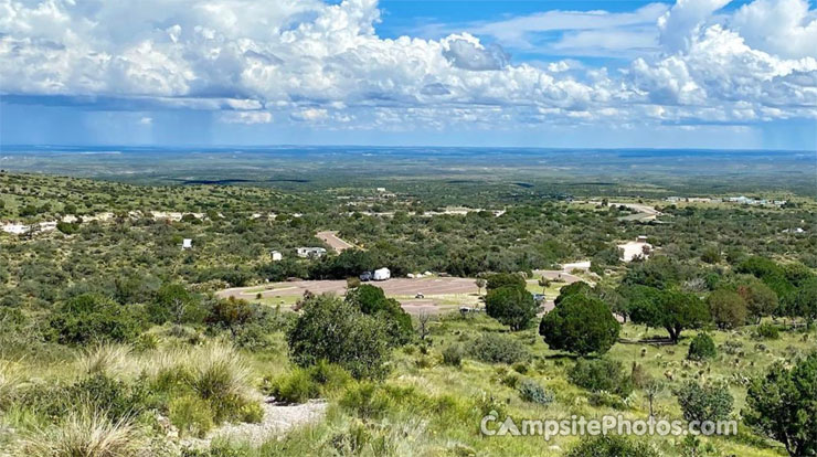 Guadalupe Mountains National Park Pine Springs Campground View 1