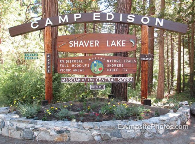 Camp Edison Sign