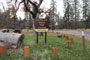 The Pines Campground Sign