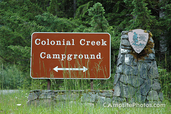Colonial Creek Sign