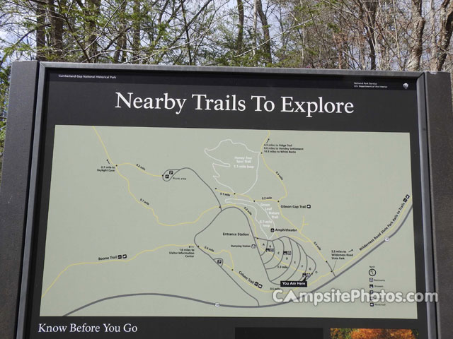 Wilderness Road Trail Map