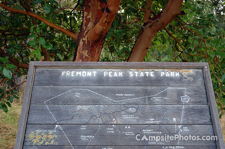 Fremont Peak State Park Sign