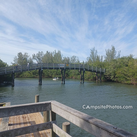 Long Point Park Scout Island Bridge
