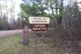 McDougal Lake Campground Sign