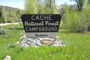 Meadows Campground Sign
