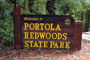 Portola Redwoods SP Sign