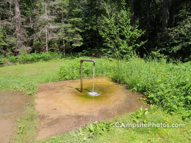 East Branch of Fox River Campground Water Spigot