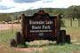 Bluewater Lake State Park Sign