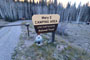 Mary E Campground Sign