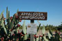 Caballo Lake Appaloosa Sign