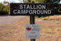 Caballo Lake Stallion Sign