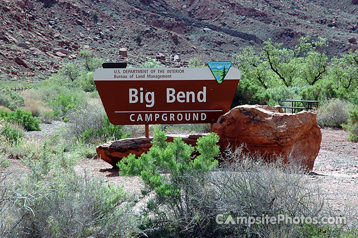 Big Bend Group Sites Sign