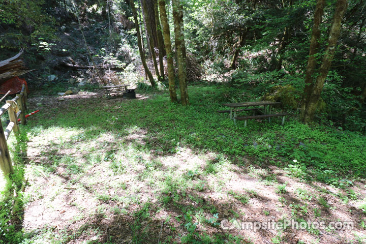 East Fork Six Rivers Group Site Camp Area 1