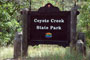 Coyote Creek Sign