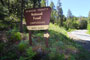 Burnt Ranch Campground Sign