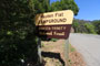 Hayden Flat Campground Sign