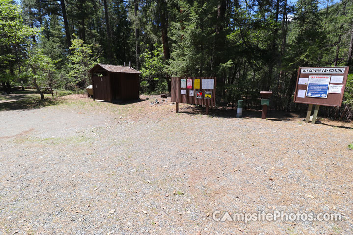 Trinity River Campground Vault Toilet
