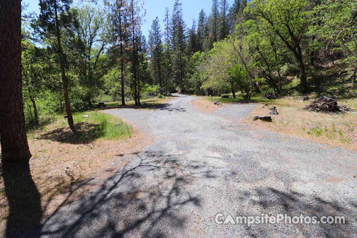 East Fork Campground Klamath National Forest View