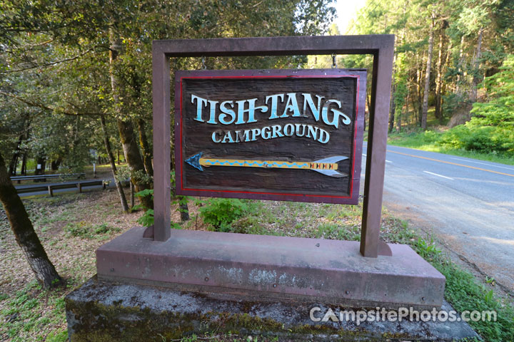 Tish Tang Campground Sign