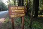Big River Campground Sign