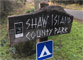 Shaw Island County Park Sign