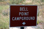 Conchas Lake North Recreation Area Bell Point Sign