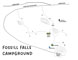 Fossil Falls Campground Map
