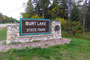 Burt Lake State Park Sign