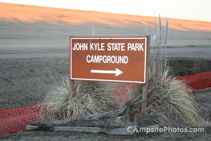John Kyle State Park Sign