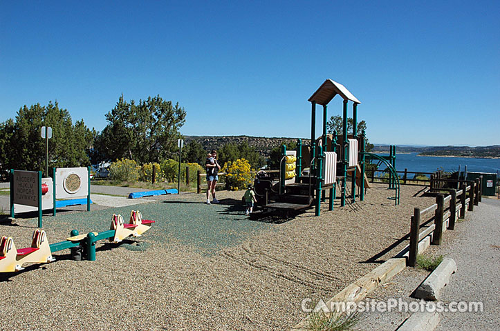 Navajo Lake SP Pine Playground