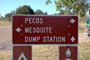 Sumner Lake Pecos Sign