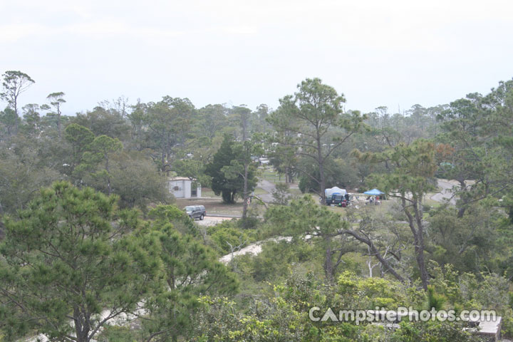 Fort Pickens Campground View