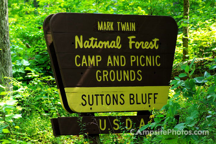 Sutton Bluff Sign
