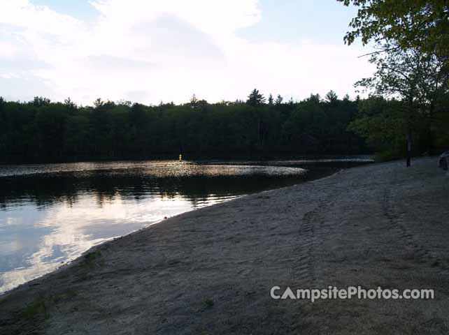 Hopeville Pond Campground Beach 001