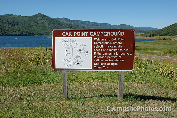 Oak Point Sign