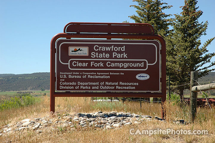 Clear Fork Sign